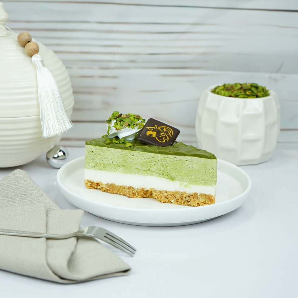 Pistachio Cheesecake Pieces